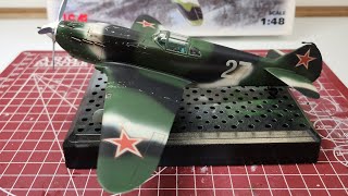 ICM 148 scale LaGG3 after build review [upl. by Cecelia]