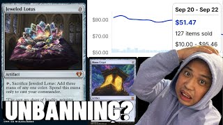 MASSIVE Buyout on all BANNED Cards  MTG Finance [upl. by Yennej]