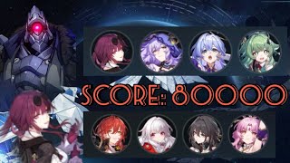 Pure fiction v22  Lexical Enigma Stage 4  Score 80k  Honkai Star Rail [upl. by Mairim]