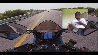 KTM RC390 Powertronic TOP SPEED FAIL  BIKE KHARAB  SABSE BURA DIN [upl. by Aicirpac]