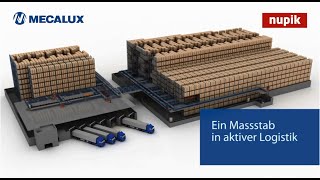 Mecalux zentralisiert die Logistikprozesse von Nupik  Praxisbeispiel Industrie 40 [upl. by Annaihs412]