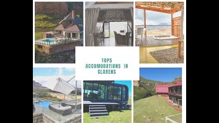 Top 5 Accomodations in Clarens Free State  Shortleft  TourismSA SA YouTuber [upl. by Ahern439]