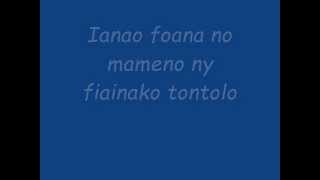 Tsy foiko ianao  Farakely sy Laza Lyrics J Slow [upl. by Anesuza]