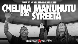 Chelina Manuhutu b2b SYREETA  ANTS 10 Years Strong  Ushuaïa Ibiza 2023 Livestream [upl. by Waldos42]