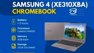 SAMSUNG CHROMEBOOK 4 XE310XBA  AUE UPDATE 2029 [upl. by Erdnaek973]