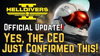 Helldivers 2  CEO Confirms This The Most Underrated Stratagem For Bugs  MO Update [upl. by Yeblehs]