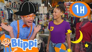 Black Hat Blippi Halloween Costumes  Blippi Halloween  Moonbug Halloween for Kids [upl. by Eba]