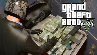 SPARGERE LA BANCA  GTA 5 ONLINE [upl. by Singband744]