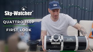 SkyWatcher QUATTRO 150P Unboxing and First Look [upl. by Xel]