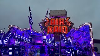 Air Raid  Mitchell Wilmot Onride Stokesley Street Fair 2024 [upl. by Nyltiac]