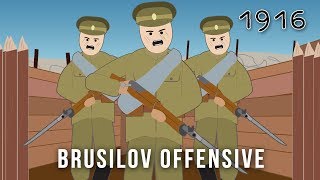 The Brusilov Offensive 1916 [upl. by Poppas]