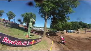 RedBud 2018 Onboard with Dakota Alix 360 Degrees [upl. by Javed756]