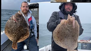 Turbot fishing uk🇬🇧  small boat fishing  boat pikeys meet 🏴‍☠️fishing turbo weymouth [upl. by Ilana585]