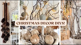 CHRISTMAS DIY DECOR  HIGHEND CHRISTMAS DECOR  HOME DECOR ON A BUDGET  Christmas Decorating Ep1 [upl. by Assirahc]