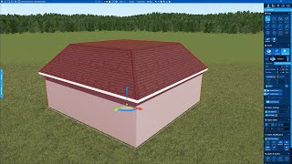 Structure Studios House Stage Roof Mansard Roof Tutorial [upl. by Ivy]