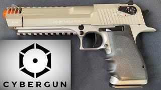 Desert Eagle airsoft gun unboxing by Cybergun [upl. by Ayyidas]