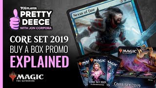 MTG Nexus of Fate Core Set 2019 Buy A Box Promo Explained  Pretty Deece [upl. by Kati301]