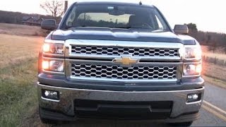 2014 Chevy Silverado Pickup Truck Test Drive Video Review  1500 1LT V6 4x2 Double Cab [upl. by Einoj243]