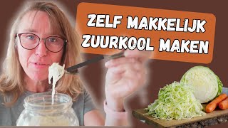 Maak ZELF heerlijke zuurkool [upl. by Geralda739]