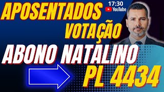 1730 Ao vivo  Aposentados Ganha Acima do Mínimo Abono Natalino  PL 4434 Votação [upl. by Alastair41]