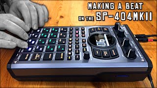 Making a Beat on the SP404 MK2  New Features amp Workflow Tutorial [upl. by Nnovahs640]