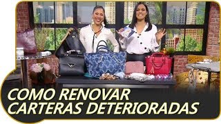 COMO RESTAURAR CARTERAS DETERIORADAS [upl. by Gwenni]