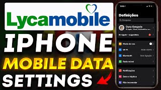 Lycamobile IPhone mobile data not working [upl. by Mairym608]