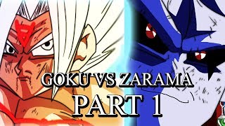 Anime War  Goku vs Zarama  PART 1 SUBBED [upl. by Eittak]