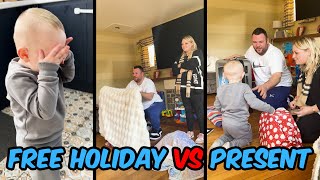 Toddler Picks FREE Holiday or Present [upl. by Lasko]