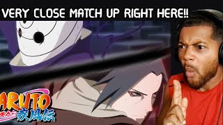 Itachi VS Obito Part 2 Fan Animation  REACTION [upl. by Nonnahc]