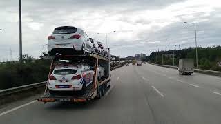 Bursa Çevre Yolu İstanbul İstikametine Anlık Trafik Durumu [upl. by Eissej]