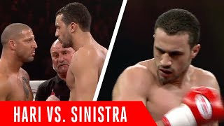 FULL FIGHT Badr Hari cruises past Frederic Sinistra in Belgium [upl. by Enelrihs]