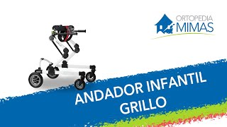 Andador infantil GRILLO Posterior  Ayudas Dinámicas [upl. by Aihseit386]