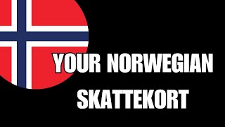 SKATTEKORT Your Norwegian tax deduction card FIX YOUR TAXES [upl. by Inalial]