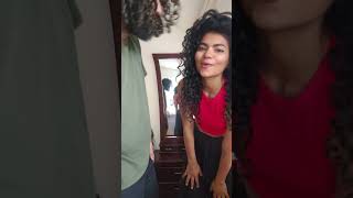 POV TU NOVIA TE PEINA curlyhair curlyhairstyles curly curlynatural [upl. by Atsirak937]