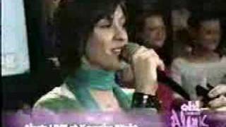 alanis perfoming quotdancing queenquot karaoke [upl. by Jeri]