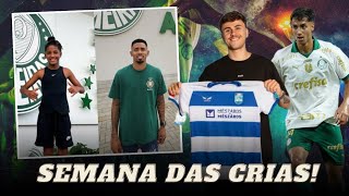 Kevyn Wallace chega ao Palmeiras Pedro Lima emprestado visita de G Jesus e ➕️  Semana das Crias [upl. by Hako]