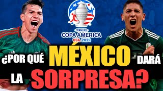 COPA AMERICA 2024 ¿PUEDE MÉXICO SORPRENDER A SUDAMERICA Y VENCER A ECUADOR Y CONMEBOL [upl. by Ailaham]