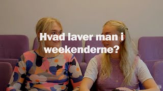 Højskole QampA  Hvad laver man i weekenden [upl. by Aronow]