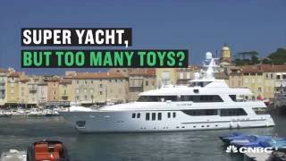 A 2 million boat to carry your yachts toys  CNBC International [upl. by Rudich463]