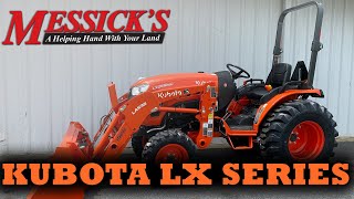 New Kubota LX2610  LX3310 Tractors  Series Overview [upl. by Nelad]