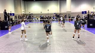 2021 Northern Lights Qualifier  Omaha NE  M1 151 VS Ohana 15U National  Set 1 [upl. by Merilyn]