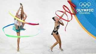 Twins Dina and Arina Averina are Russias Latest Rhythmic Gymnastics Stars [upl. by Hpesojnhoj413]