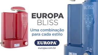 Purificador de água Europa Bliss  Europa purificadores [upl. by Aihsemot170]