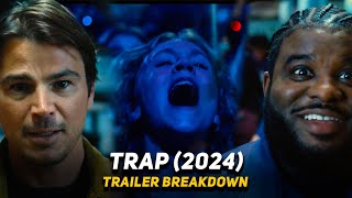 TRAP 2024  Trailer Review  M Night Shyamalan Upcoming Thriller movie 🍿movie youtube [upl. by Fe]