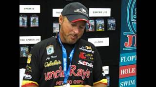 Jeff Kriet talks about his Squirrel Head Jig from Jewel Bait Company [upl. by Notak439]