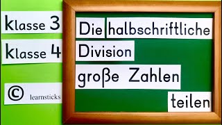 Schriftliche Division Erklärung für Kinder Grundlagen [upl. by Jemmy725]