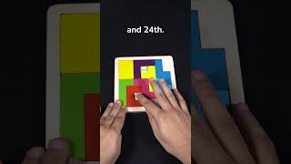 How to solve a calendar puzzle  Puzzle for kids amp adults shorts [upl. by Utley327]