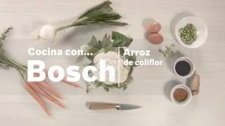 Receta de arroz de coliflor  CocinaLikeABosch [upl. by Caraviello100]