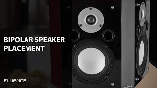 How to install and position your Fluance bipolar speakers [upl. by Enajharas]